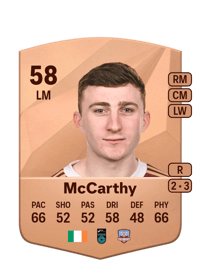 Ed McCarthy Common 58 OVR