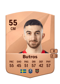 Mario Butros Common 55 OVR