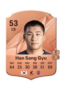 Han Sang Gyu Rare 53 OVR