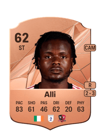 Millenic Alli Rare 62 OVR