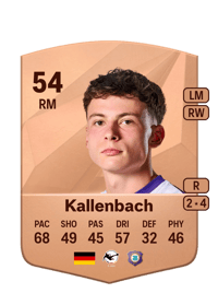 William Kallenbach Common 54 OVR