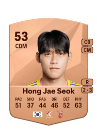 Hong Jae Seok Common 53 OVR