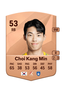 Choi Kang Min Common 53 OVR