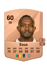 Jeannot Esua Common 60 OVR