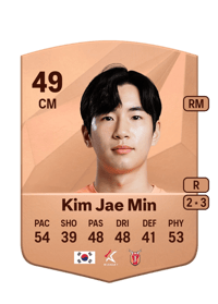 Kim Jae Min Common 49 OVR