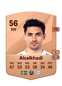 Mohammad Alsalkhadi Common 56 OVR