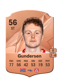 Andreas Hegdahl Gundersen Rare 56 OVR