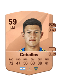 Julián Ceballos Common 59 OVR