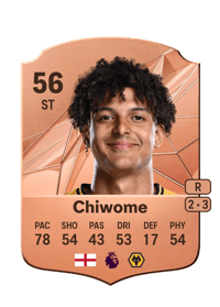 Leon Chiwome Rare 56 OVR