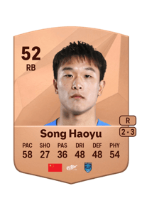 Song Haoyu Common 52 OVR