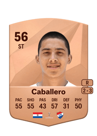 Tiago Caballero Common 56 OVR