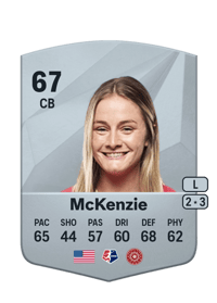 Mallie McKenzie Common 67 OVR