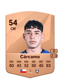 Nicolás Cárcamo Common 54 OVR