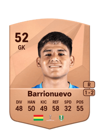 Alexis Barrionuevo Common 52 OVR