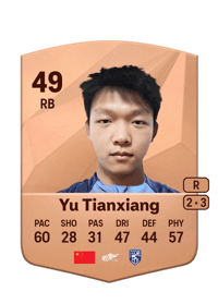 Yu Tianxiang Common 49 OVR