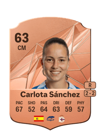 Carlota Sánchez Rare 63 OVR
