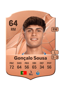 Gonçalo Sousa Rare 64 OVR