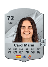 Carol Marín Rare 72 OVR