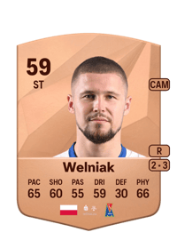 Kacper Welniak Common 59 OVR