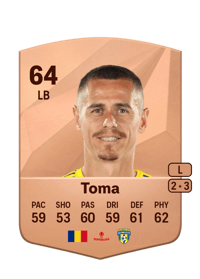 Constantin Toma Common 64 OVR