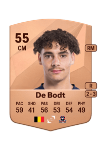 Antoine De Bodt Common 55 OVR