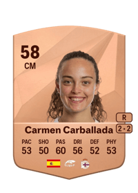 Carmen Carballada Common 58 OVR