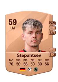 Nick Stepantsev Common 59 OVR