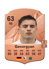 Mark Gevorgyan Rare 63 OVR