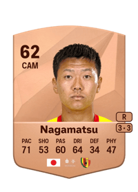 Shuma Nagamatsu Common 62 OVR