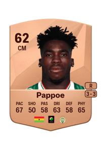 Isaac Pappoe Common 62 OVR