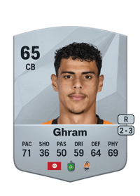 Alaa Ghram Common 65 OVR