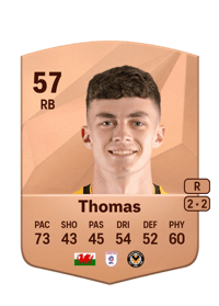 Joe Thomas Common 57 OVR