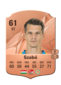 Levente Szabó Rare 61 OVR