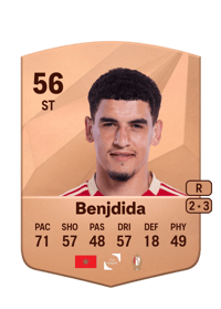Soufiane Benjdida Common 56 OVR