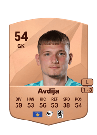 Erion Avdija Common 54 OVR