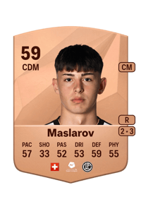 Ilija Maslarov Common 59 OVR