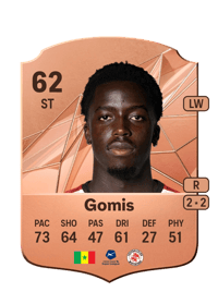 Christian Gomis Rare 62 OVR