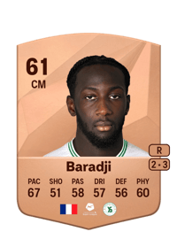 Moussa Baradji Common 61 OVR
