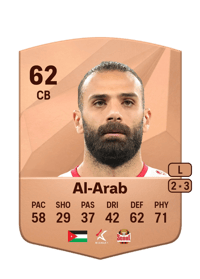Yazan Al-Arab Common 62 OVR