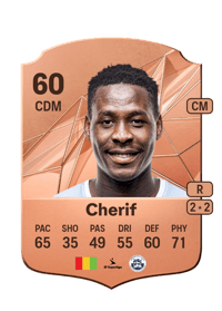 Mohamed Cherif Rare 60 OVR