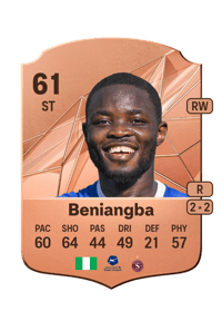 Victory Beniangba Rare 61 OVR