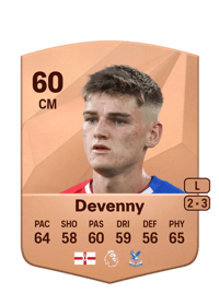 Justin Devenny Common 60 OVR