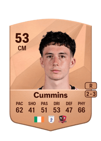 Charlie Cummins Common 53 OVR