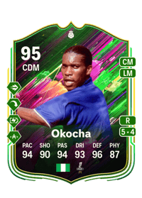 Jay-Jay Okocha Shapeshifters Hero 95 OVR