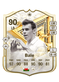 Gareth Bale FUT Immortals Icon 90 OVR