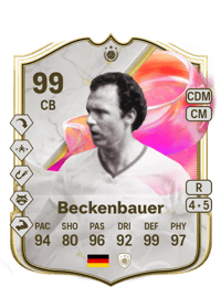 Franz Beckenbauer FUTTIES ICON 99 OVR