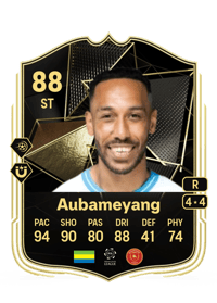 Pierre-Emerick Aubameyang Team of the Week 88 OVR