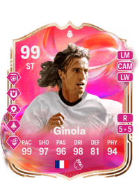 David Ginola FUTTIES HERO 99 OVR