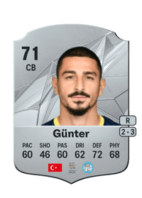 Koray Günter Rare 71 OVR