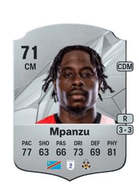 Pelly-Ruddock Mpanzu Rare 71 OVR